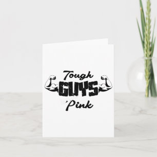 Tarjeta Los Tejidos Usan Cáncer De Mama Rosa Suppo