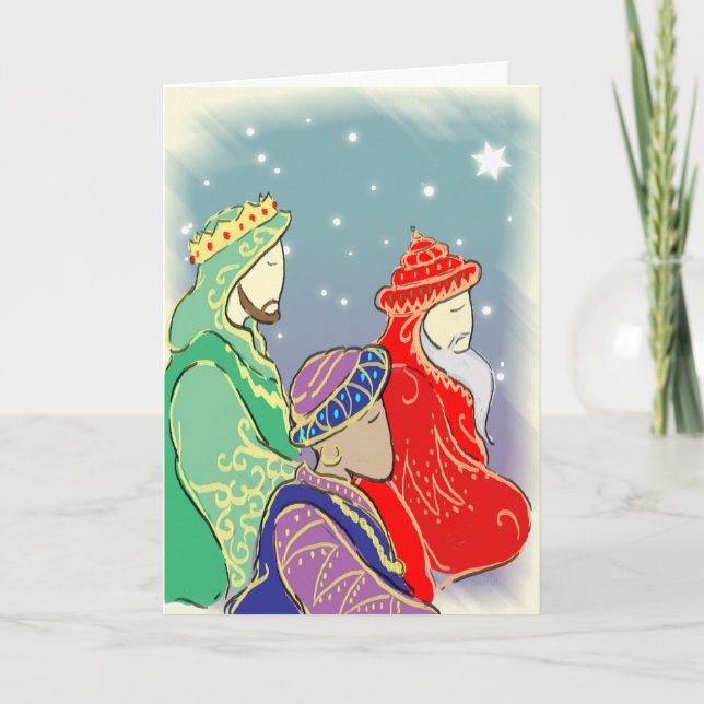 Tarjeta Los Tres Reyes (Anverso)