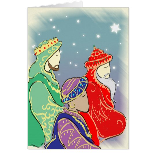 Tarjeta Los Tres Reyes