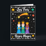 Tarjeta Los Tres Reyes Magos Navidad Latina Tres Reyes<br><div class="desc">Los Tres Reyes Magos Navidad Latina Tres Reyes</div>
