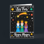 Tarjeta Los Tres Reyes Magos Navidad Latina Tres Reyes<br><div class="desc">Los Tres Reyes Magos Navidad Latina Tres Reyes</div>