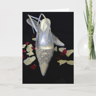 Tarjeta Los zapatos bodas