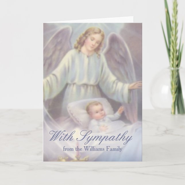 Tarjeta Loss of a Baby Sympathy Cards (Anverso)