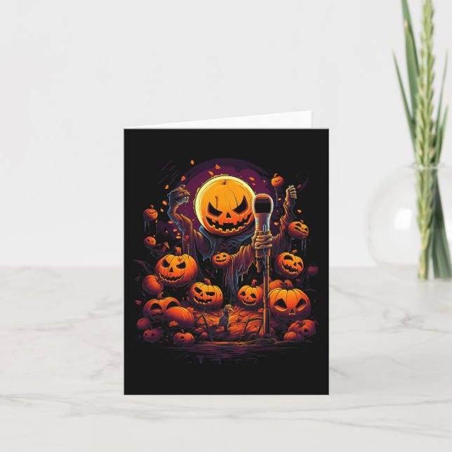 Tarjeta Lotes gráficos de Personalizado de Halloween de Ka (Anverso)