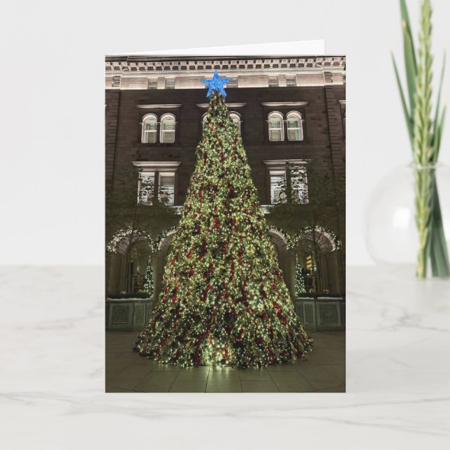 Tarjeta Lotte New York Palace Christmas Tree (2025) -  (Anverso)