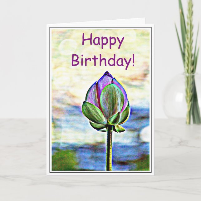 Tarjeta Lotus Bloom (Anverso)