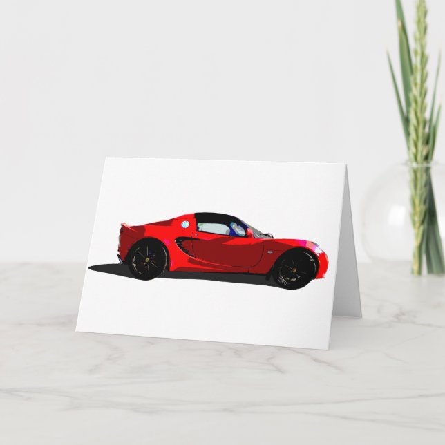 Tarjeta Lotus Elise (Anverso)