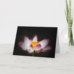 Tarjeta Lotus Flower Photography Great Yoga Om Gift!L
