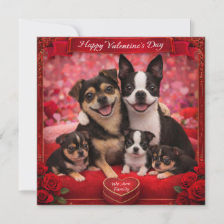 Tarjeta Louie and Luna and a Family of 5