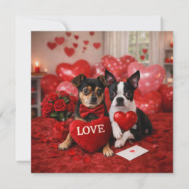 Tarjeta Louie & Luna te desean un feliz día de San Valentí