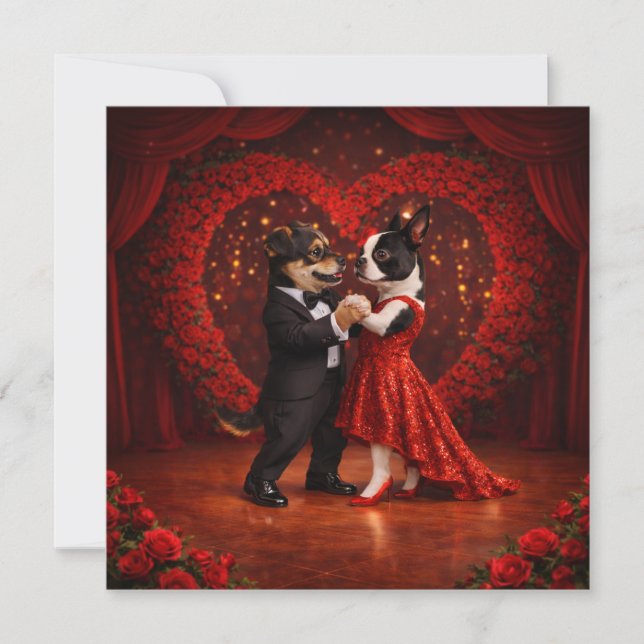 Tarjeta Louie & Luna Wish You a Happy Valentine's Day 12 (Anverso)