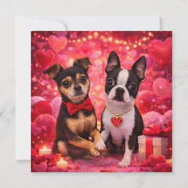 Tarjeta Louie y Luna te desean un feliz día de San Valentí