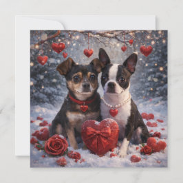 Tarjeta Louie y Luna te desean un feliz día de San Valentí