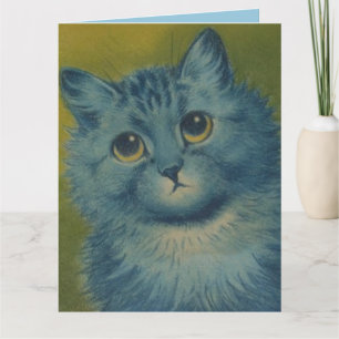 TARJETA LOUIS WAIN CUTE CAT BREETDAY BREETING