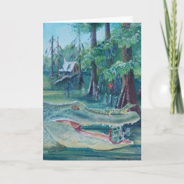 Tarjeta Louisiana Christmas card