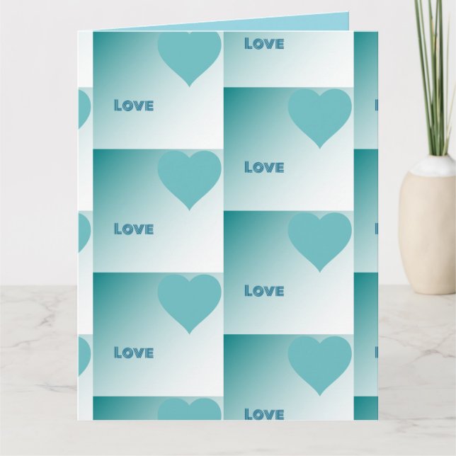 Tarjeta Love. (Anverso)