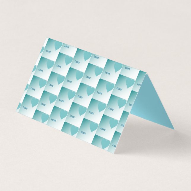 Tarjeta Love. (Anverso)