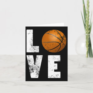 Tarjeta Love Basketball Guay Design For Sport Avers