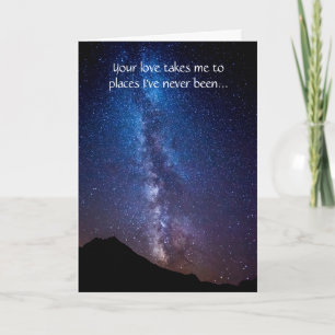 Tarjeta Love Lights Our Way Milky Way Stars Gretess