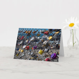 Tarjeta Love Locks Squerido