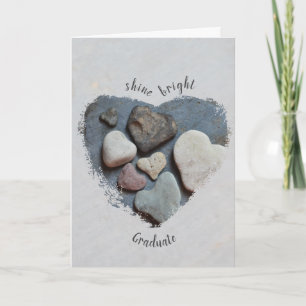 Tarjeta Love Rocks Shine Bright Graduate Card