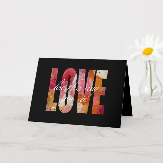 Tarjeta Love Vintage (Planta pequeña)