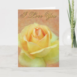 Tarjeta Love Ylw Rosa