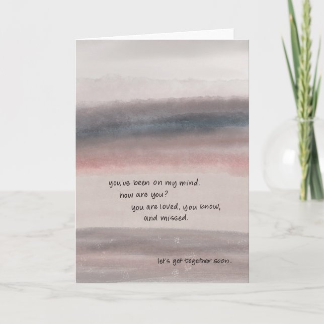 Tarjeta Loved & Missed (Anverso)