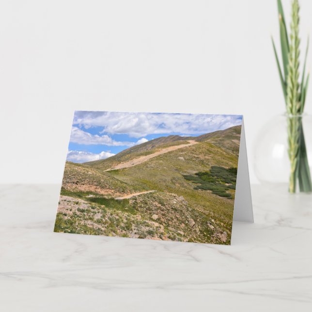 Tarjeta Loveland Pass Trail, Colorado (Anverso)