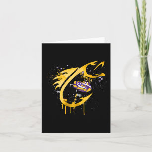 Tarjeta Lsu Tigers Pescador Hook