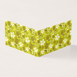 TARJETA LUAU TIKI PATTERN