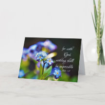 Lucas 1:37 Porque con Dios nada será imposible