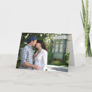Tarjeta Lucas y Lorelai Kiss