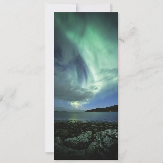 Tarjeta Luces boreales (Anverso)