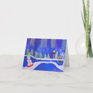 Tarjeta Luces boreales