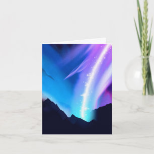 Tarjeta Luces boreales