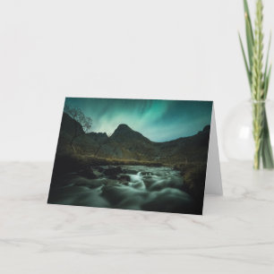 Tarjeta Luces boreales