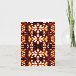 Tarjeta Luces Brillantes de Colores