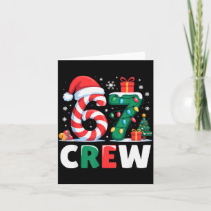 Tarjeta Luces de Caramelo Divertidas Rotura Mental Crew Na