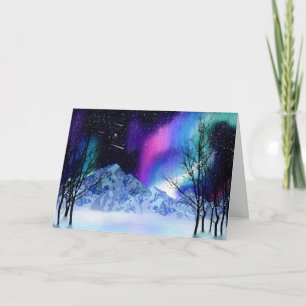 Tarjeta Luces de invierno