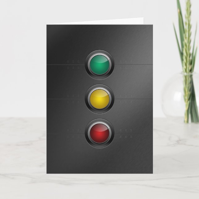 Tarjeta Luces de tráfico (Anverso)