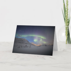 Tarjeta Luces del Norte de Noruega