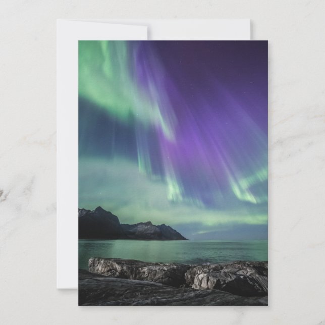 Tarjeta Luces del Norte Senja (Anverso)