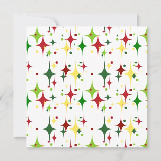 Tarjeta Luces navidades (Anverso)