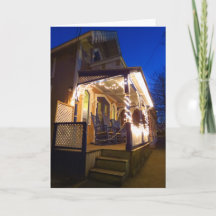 Luces y mecedoras navideñas - Martha's Vineyard