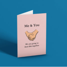 Tarjeta Lucha contra el cáncer