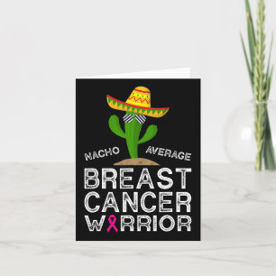 Tarjeta Lucha contra el cáncer de mama Ayuda a divertida l
