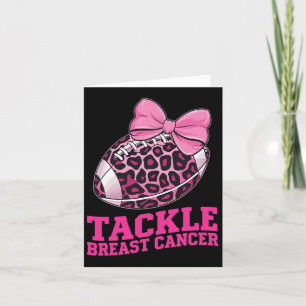 Tarjeta Lucha contra el cáncer de mama Conciencia sobre el