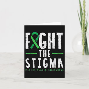 Tarjeta Lucha contra el estigma: regalo de concienciación 