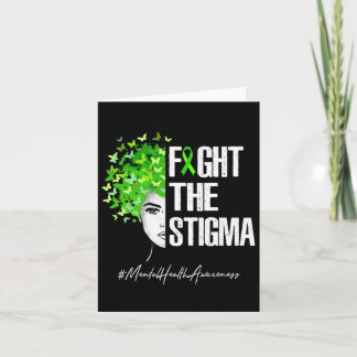 Tarjeta Lucha contra el estigma: regalo de concienciación 